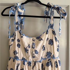 Vestique Blue Floral Dress